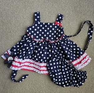 Red White And Blue Dress